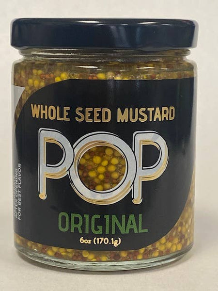 Pop Original whole seed mustard front view