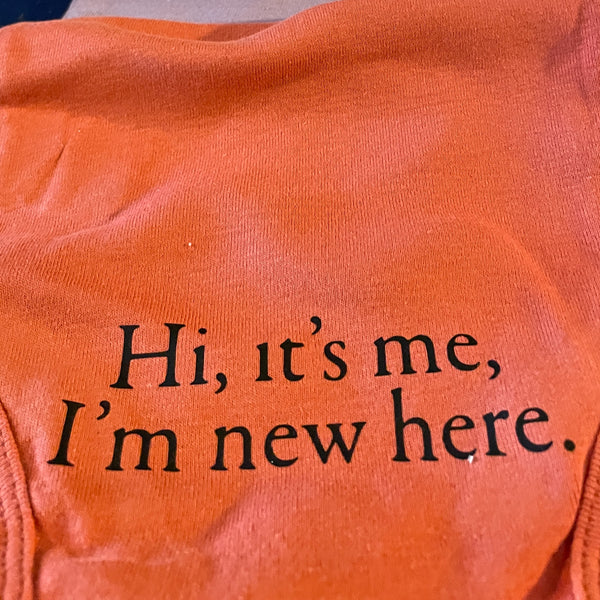 Onesie 0-2 months back view
