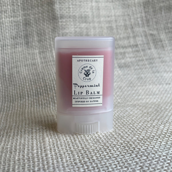 lip balm- peppermint - front