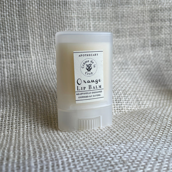 lip balm- orange- front