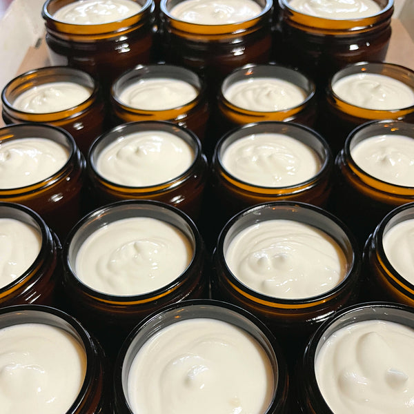 reclaim cream opened jars