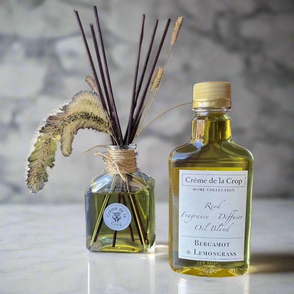 reed diffuser kit bergamot geranium front view