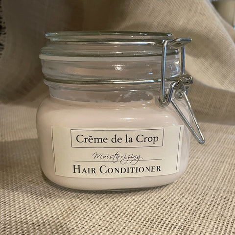 hair conditioner - avocado oil & argan oil bergamot & geranium 17 oz front