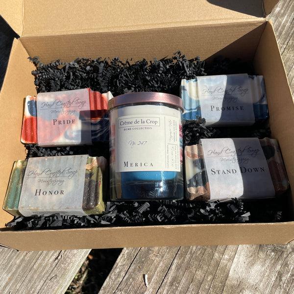 tribute box- close up
