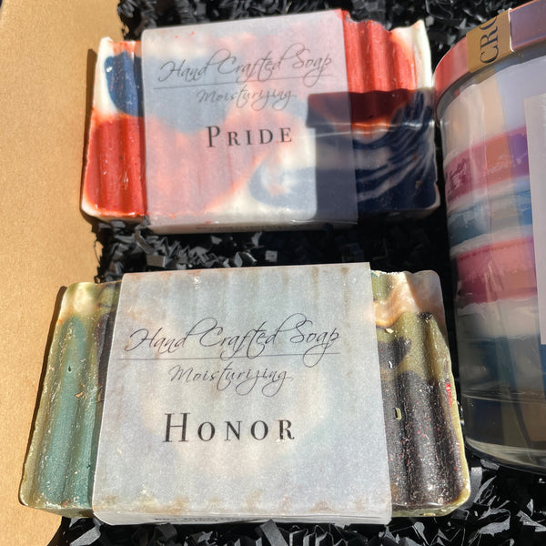 tribute box- close up