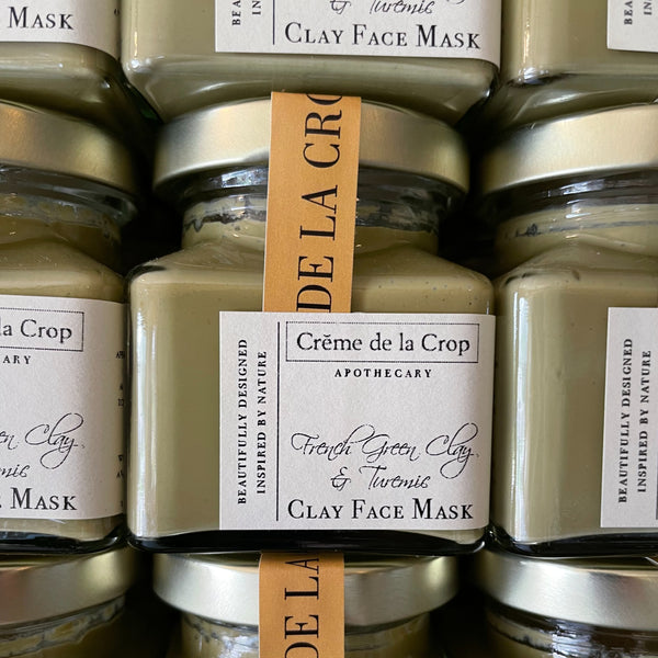Face Mask - French Clay & Turmeric Brighten - Non-drying group
