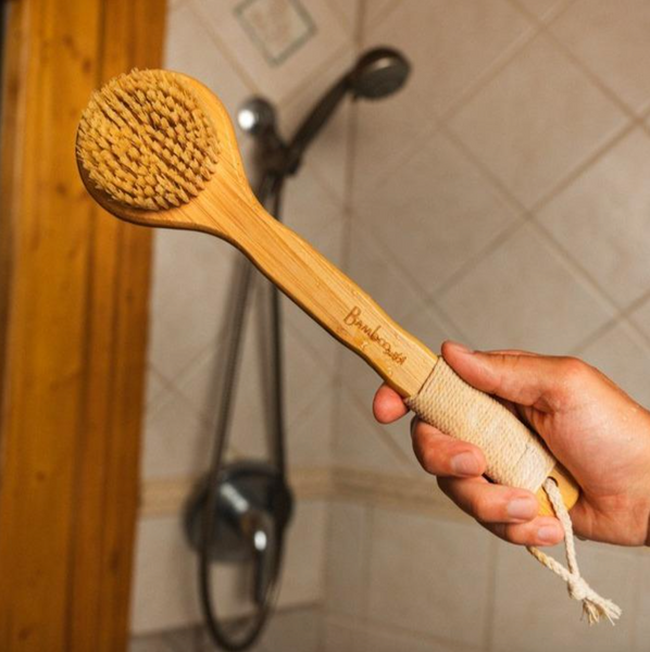 Brush - Dry, Sisal &  Bamboo -Zero Waste - Vegan - Exfoliate  photo 2