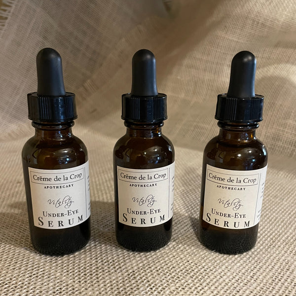 Under-Eye Serum - Vitality (Essential Oils) Our carefully formulated Under-Eye Serum is designed to minimize the appearance of dark circles and wrinkles in the delicate skin around the eyes. front