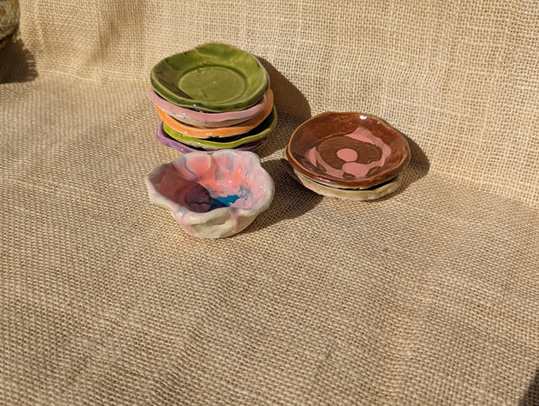 Locally Handmade Ceramics - "Pinch Pots", Assorted