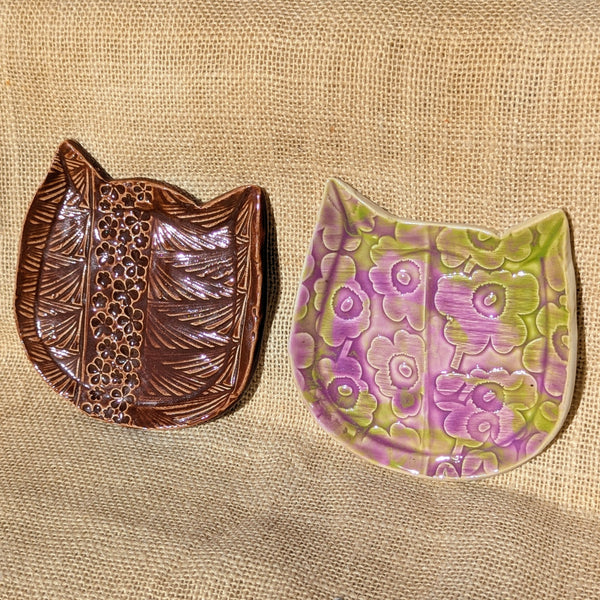 Locally Handmade Ceramics - Spoon Rests, Assorted