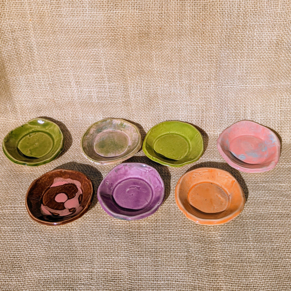 Locally Handmade Ceramics - "Pinch Pots", Assorted