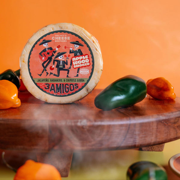 Cheese, Gouda, Smoked - 3 Amigos Spicy