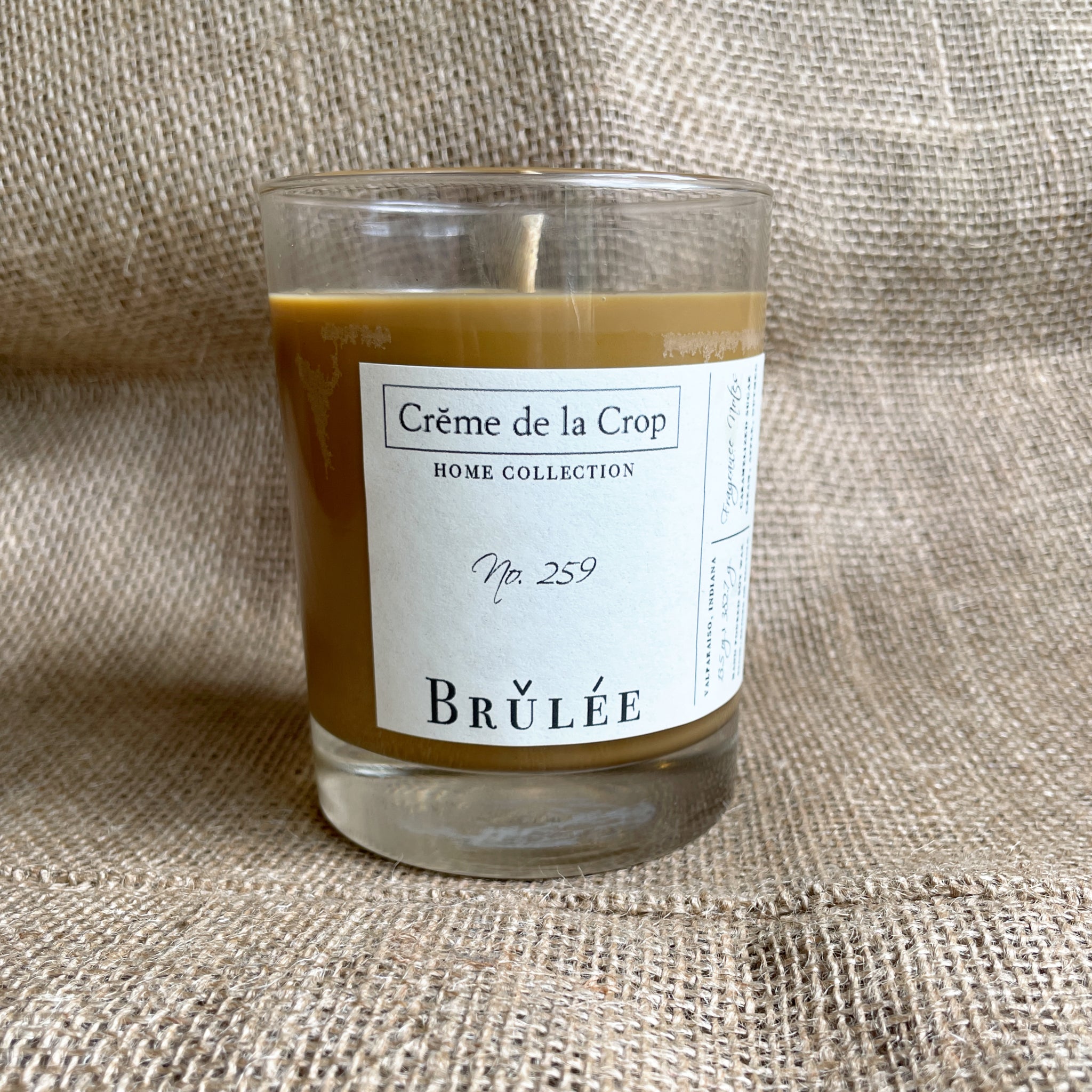 Soy Candle - Brulee (Burnt Caramel)
