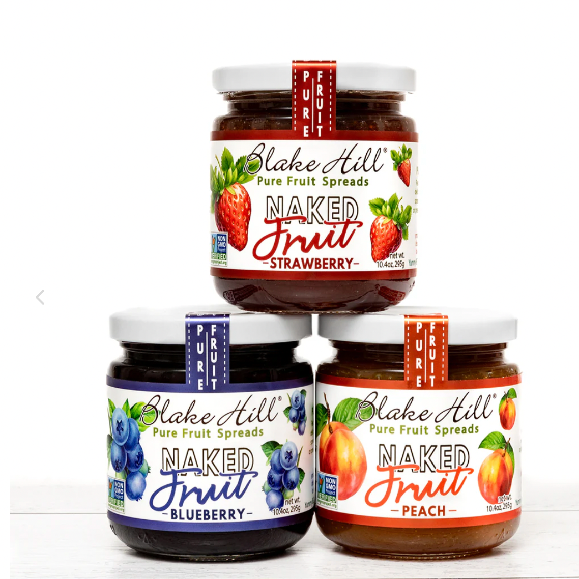 Spreads - Naked Jam Trio Gift Box - No Sugar Added, Blake Hill