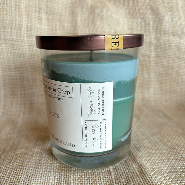 Soy Candle - Quiet Woodland (Moss, Cedar, Juniper)