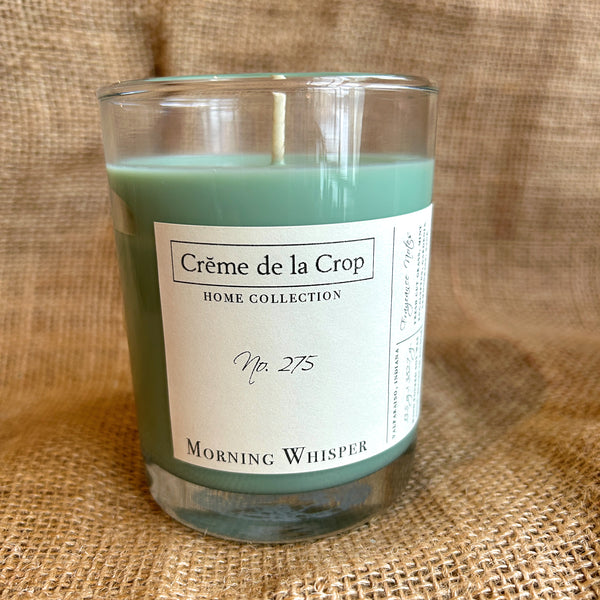 Soy Candle - Morning Whisper (Grass, Eucalyptus, Mint, Gardenia, Lemongrass)