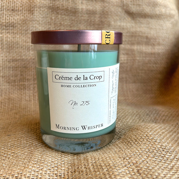 Soy Candle - Morning Whisper (Grass, Eucalyptus, Mint, Gardenia, Lemongrass)