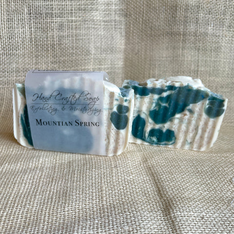 Hand Crafted Soap - Mountain Spring (Exfoliating)