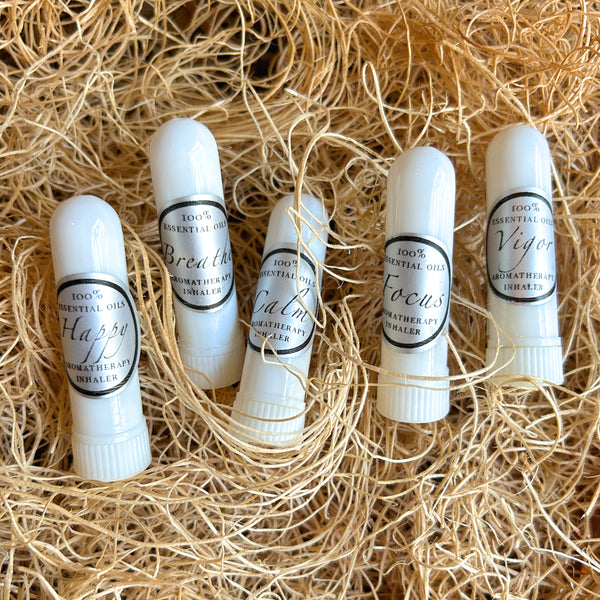 Aromatherapy Inhaler - 100% Essential Oil Blends