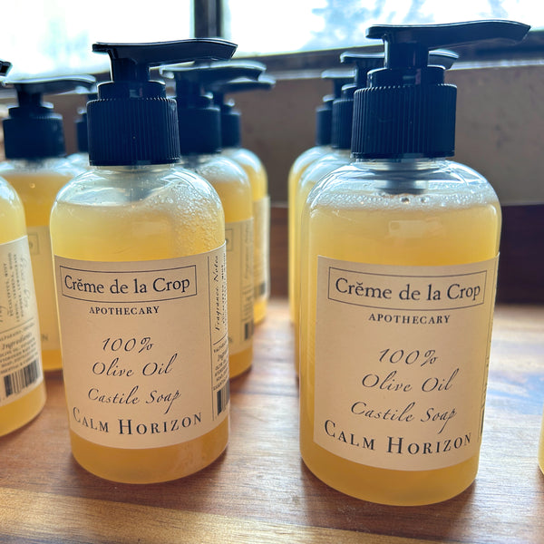 Castile Liquid Soap - Calm Horizon, 100% Olive Oil