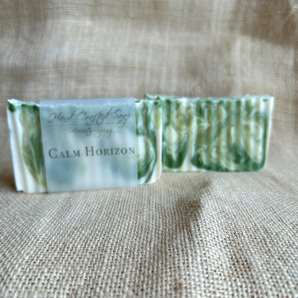 Hand Crafted Soap - Calm Horizon (Eucalyptus, Mint, Citrus)