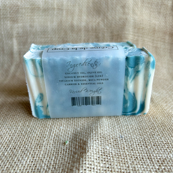 Hand Crafted Soap - Morning Whisper (Grass, Eucalyptus, Mint, Gardenia, Lemongrass)