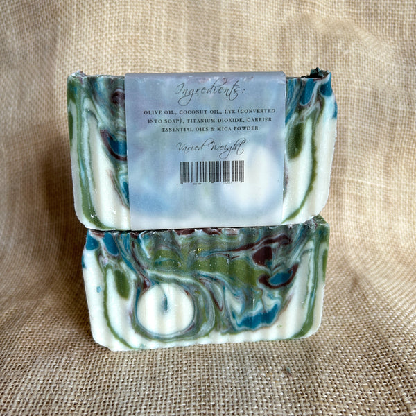 Hand Crafted Soap - Quiet Woodland (Moss, Cedarwood, Rich Earth, Juniper)