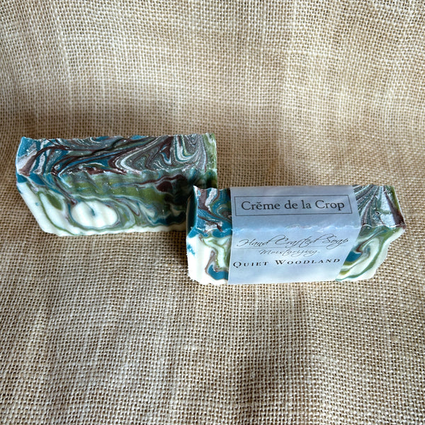 Hand Crafted Soap - Quiet Woodland (Moss, Cedarwood, Rich Earth, Juniper)