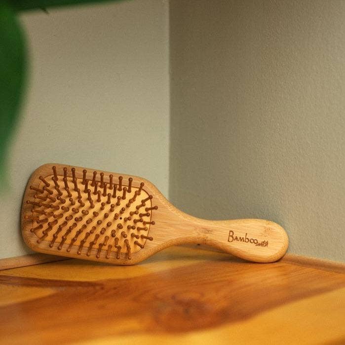 Bamboo Paddle Hairbrush - Kids