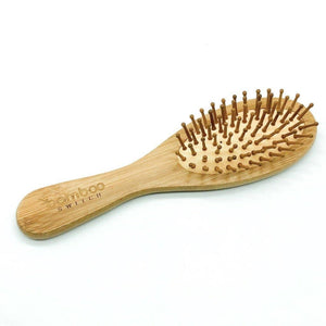 bamboo- hair brush- oval