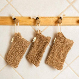 sisal- linen- soap bag- image