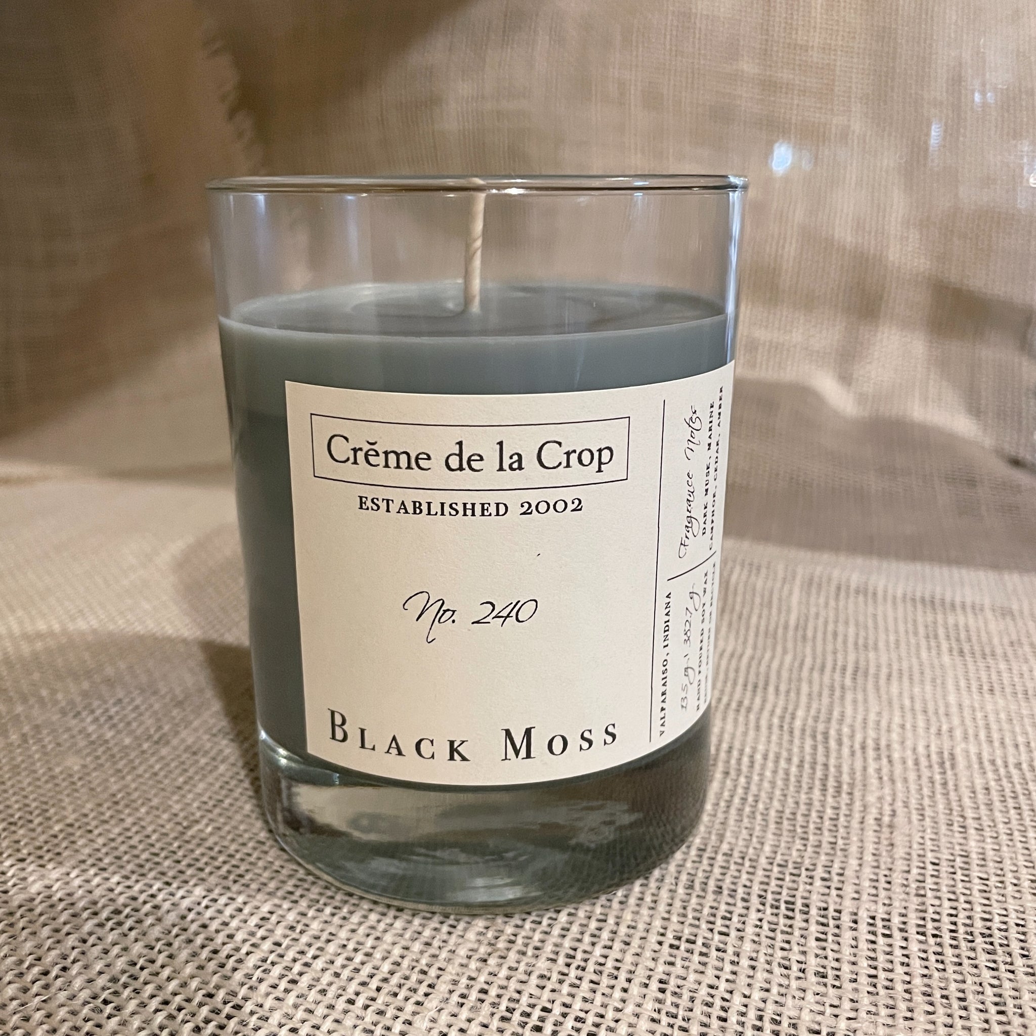 Soy Candle - Black Moss