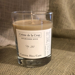 Soy Candle - Capitol Hill Cafe - Zero Waste - Safe - Non-Toxic front