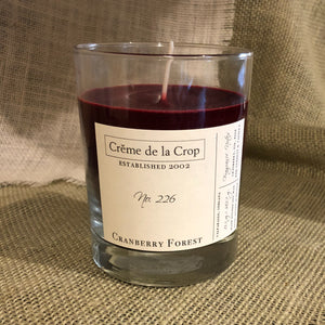 Soy Candle - Cranberry Forest - Zero Waste - Non-Toxic front