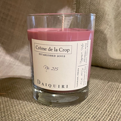Soy Candle - Daiquiri - Strawberry - Non-Toxic - Safe front