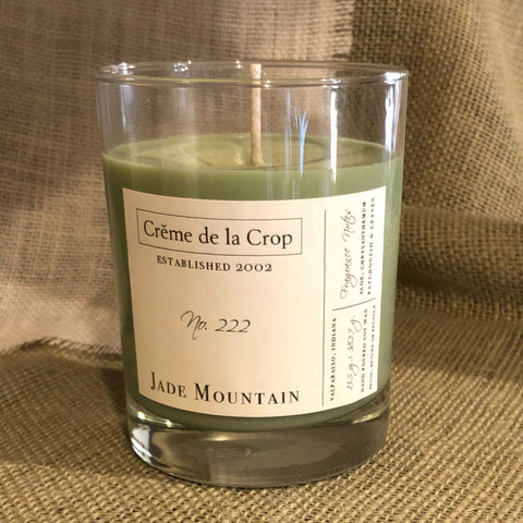 Soy Candle - Jade Mountain - Aloe & Agave - Zero Waste - Non-Toxic front