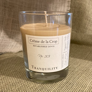 Soy Candle - Tranquility - Lemongrass & Black Current Front