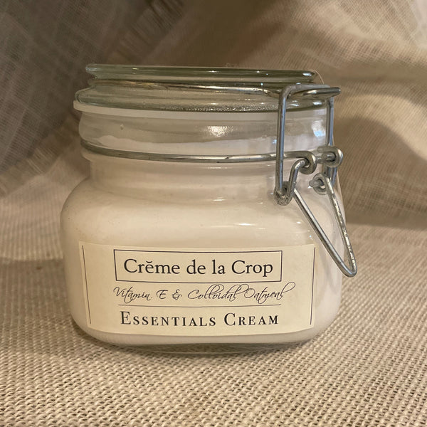 Skin Cream - Creme Essentials Bergamot & Geranium Essential Oils 17 oz front