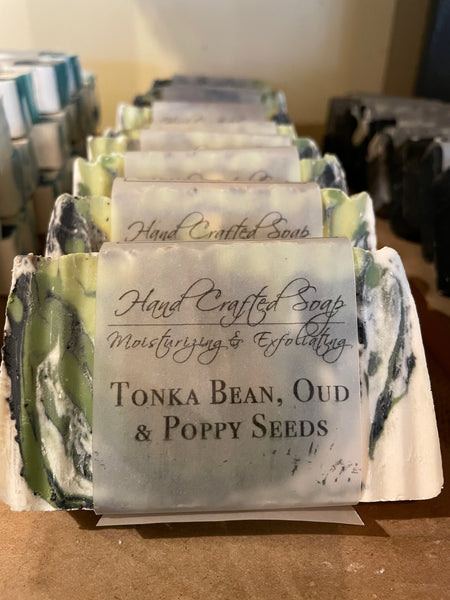 Soap - Tonka Bean, Oud (Exfoliating)