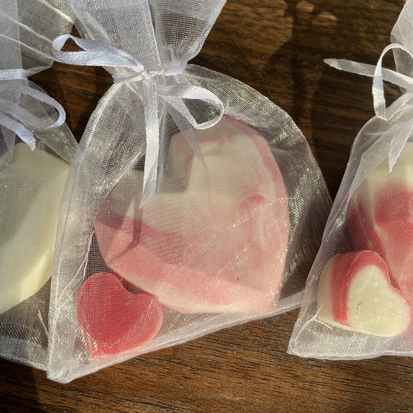 handcrafted-handmade-essential oils- heart soap- close up