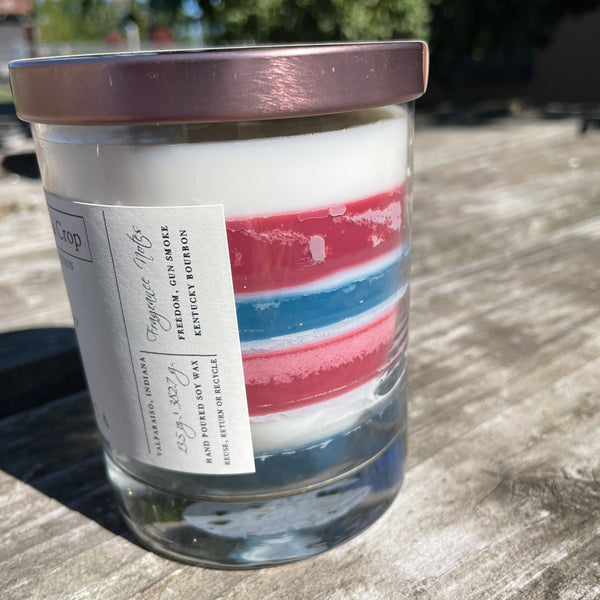 tribute box- merica- soy candle