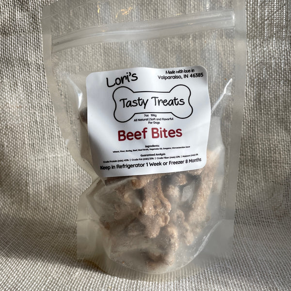 Dog Treats - Locally Crafted, Beef Bites