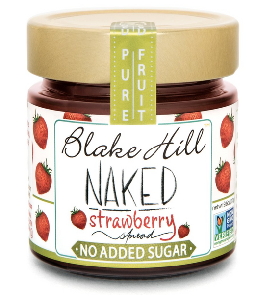 Naked Strawberry Spread- No Sugar Added, Blake Hill