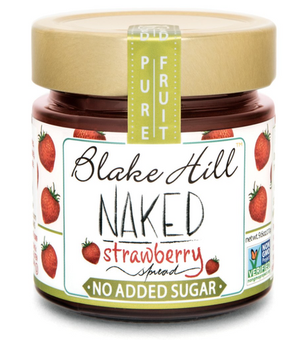 naked- strawberry spread- front