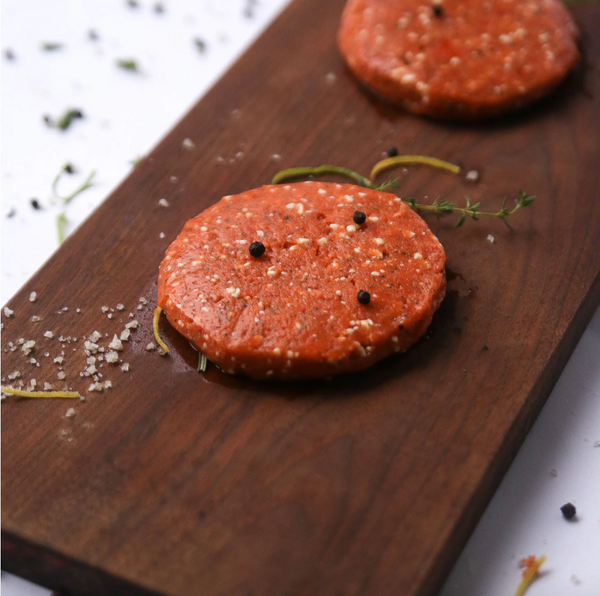 Salmon Burger - Sockeye (Feta & Dill), Alaskan Wild Caught