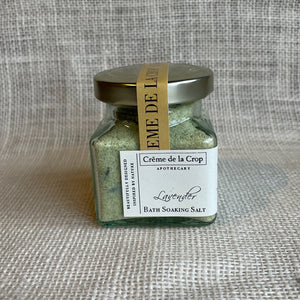 Bath Soaking Salt - Sample Jars - Lavender - Front